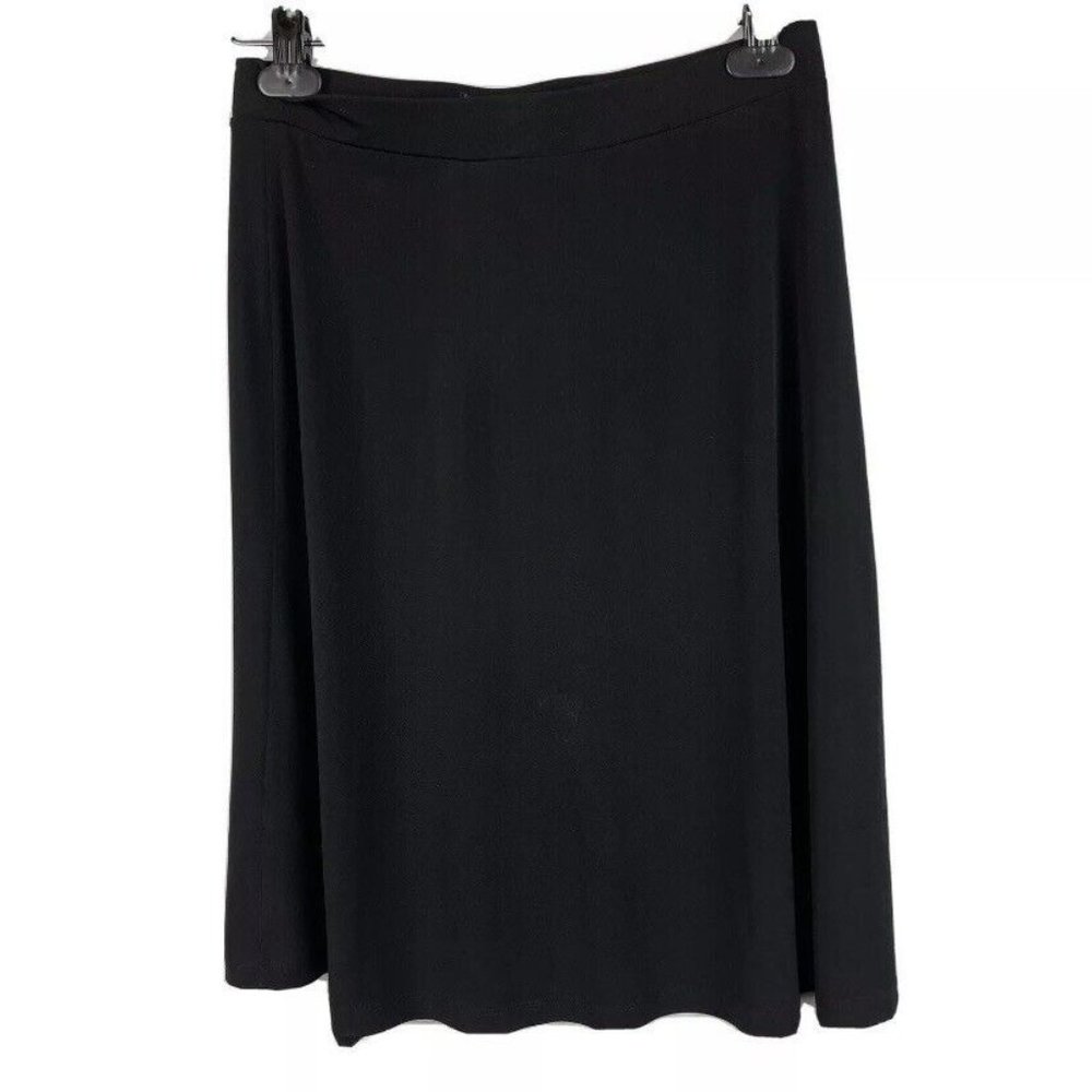 New York & Company NYC Womens Size XS Pencil Skirt Solid Black Stretch